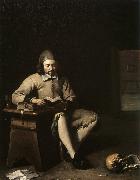 Michael Sweerts Penitent Reading in a Room oil painting